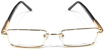Очила Opticalskart Bluecut (очила с храненето) за защита на очите от компютър, лаптоп, мобилни устройства, Произведени в Индия (Цвят може да се различава) (мощност на лещи мину?