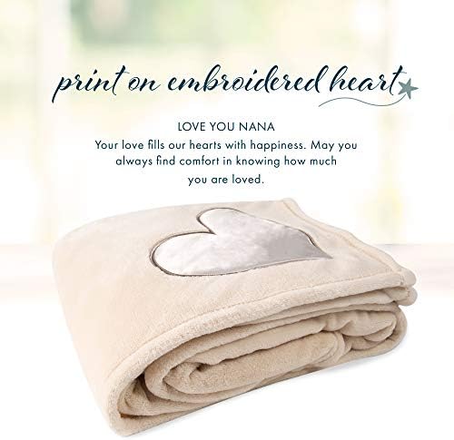 Pavilion е Подарък от компанията The Comfort Blanket 19509 Комфортен одеяло-Плюшевое Покривки Love You Nana