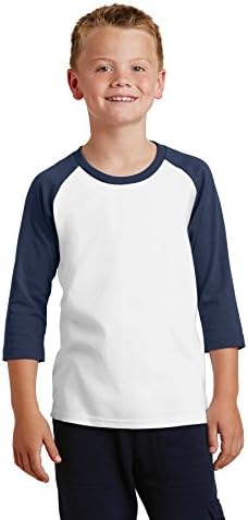 Тениска-Raglan с ръкав 3/4 Apparel Globe Youth Основната Blend