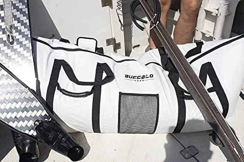 Чанта-хладилник Buffalo Gear с изолация за риба с плоско дъно, 48 см на 60 см 72 инча 80 см, Голяма чанта за Уловена риба, Водоустойчив