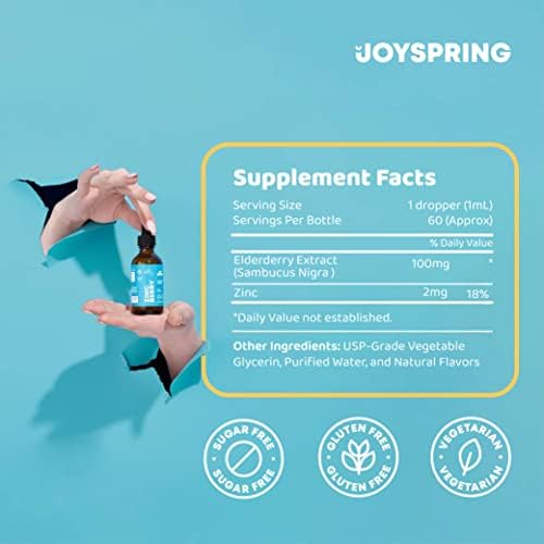 Добавки с цинк JoySpring Kids - Възрастният с една течност за деца, както и Детски шампоан и Средство за измиване на тялото с Успокояващо календулой, лайка и алое Вера