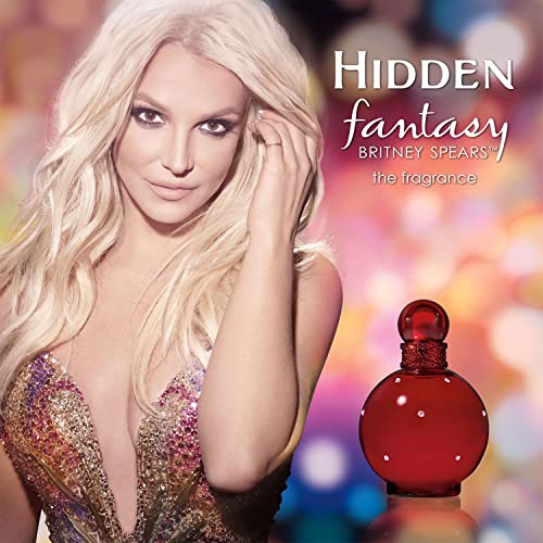 Britney Spears Hidden Fantasy, Парфюм водата е EDP Спрей за жени, 3,3 течни унции