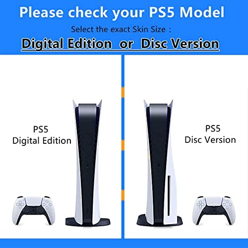 ZOA Версия на диска, за да PS5 с аниме-скин за конзоли и контролери, Винил скинове за обложки, съвместими с Playstation 5 (версия за Nami Disc)