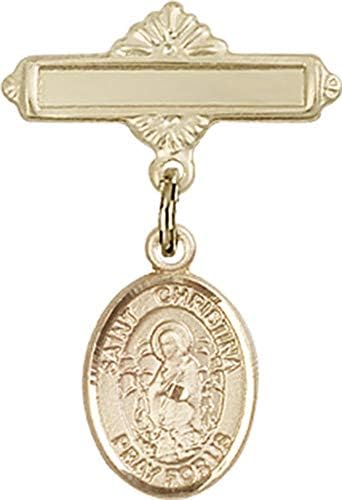 Иконата на детето Jewels Мания от която се разкрива невероятен чар Свети Кристина и полирани игла за иконата | Икона детето си от
