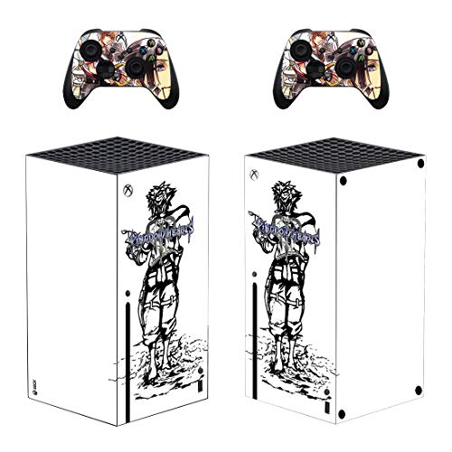 Kingdom Hearts Набор от Скинове Xbox Series X, Пълни Лицеви Панели, Кожата Конзола и контролер, Етикети-прозорец винетка от FELIPE