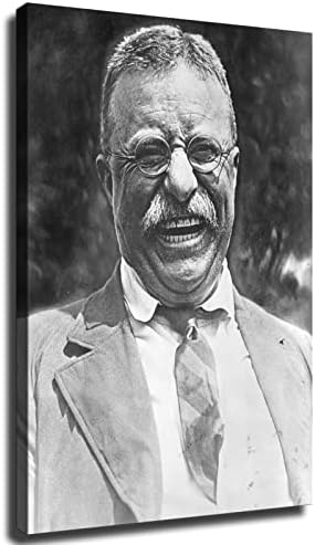 Портрет на Теодор Рузвелт, Плакати и Щампи, Стенни Художествени Картини за Всекидневната, Интериор на Спални, Пещера, Велик Човек