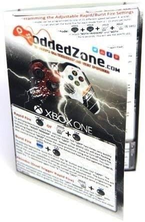 Стандартен потребителски промяна Rapid Fire контролер, съвместим с модами Xbox One S / X 40 за всички по-големи стрелци (жак 3,5