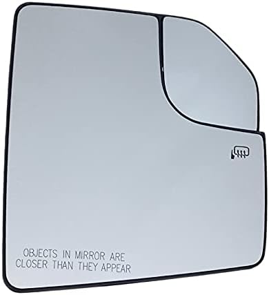 Spieg FO1325140 Смяна на стъкло пътника странични огледала за Ford F-150 2015-2020 топъл Корректировщиком с опорна плоча (RH)