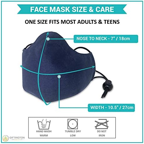 Дизайнерски Кафява маска за лице американска продукция, Трехслойная Маска за лице С джоб за филтър, Нетъкан предварително покритие слой, тел за носа И Регулируеми ?