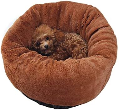 Луксозно легло за кучета MMAWN с одеало за топлина и сигурност - Осигурява поддръжка на главата, врата и ставите - Водостойкое дъното,