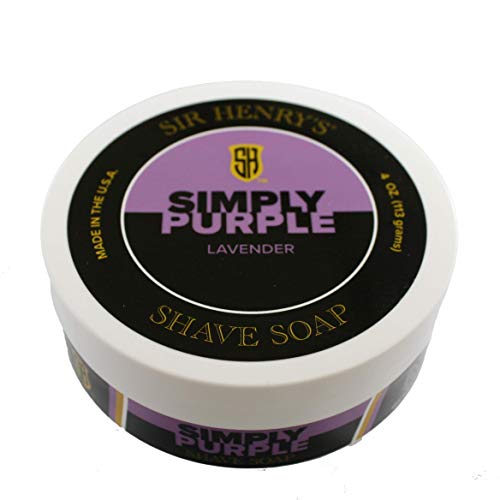 Обединяването на сапун за бръснене и лосион за след бръснене Sir Henry ' s Simply Purple. Лавандула. Разглаживающий и Успокояващ