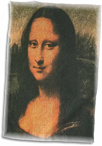 Кърпа 3D Mona Lisa Rose TWL_34632_1, 15 x 22, Бяло