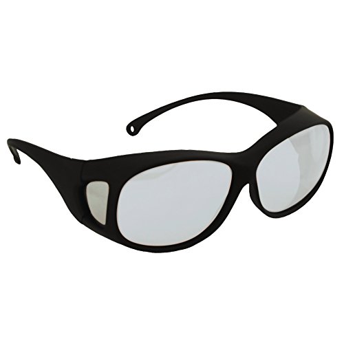 Защитни очила KleenGuard OTG (20748), се Поставят на върха на ридеров, Лещи за вътрешно /външно употреба, Черна дограма, 12 двойки