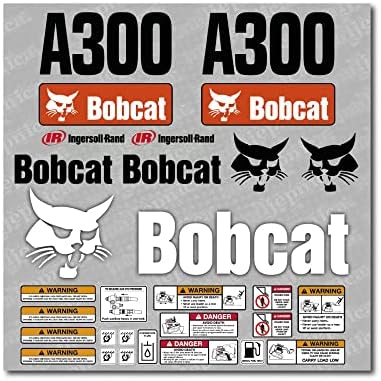 Комплект за подмяна на етикети на вторичния пазар товарач Bobcat A300