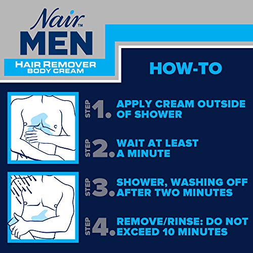 Крем за тяло Наир Men Hair Remover е Инструмент за Премахване на окосмяването по тялото, за мъже, Бутилка на 13 Грама