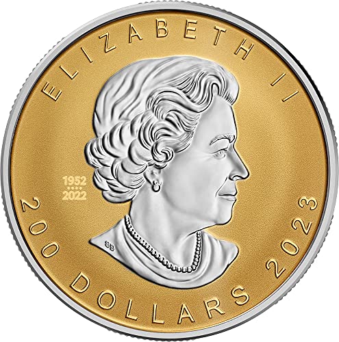 2023 DE Модерна Възпоменателна монета PowerCoin Maple Leaf със си ултра-терен 1 Унция Златна Монета 200$ Канада 2023 Proof