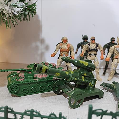 Ogrmar Коледен адвент-календар 2022, детски календар за обратно броене 24 деня с военен войник, dr. играчки за деца, подарък за