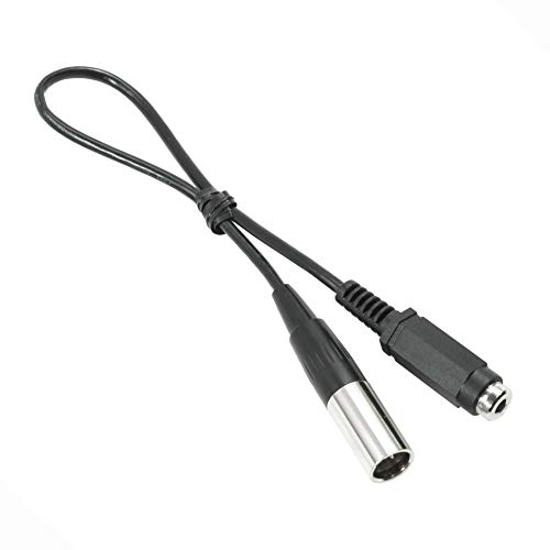 Аудио кабел-адаптер AZDEN MX-M2 3,5 мм за свързване на TRS до 3-номера за контакт конектора Mini XLR