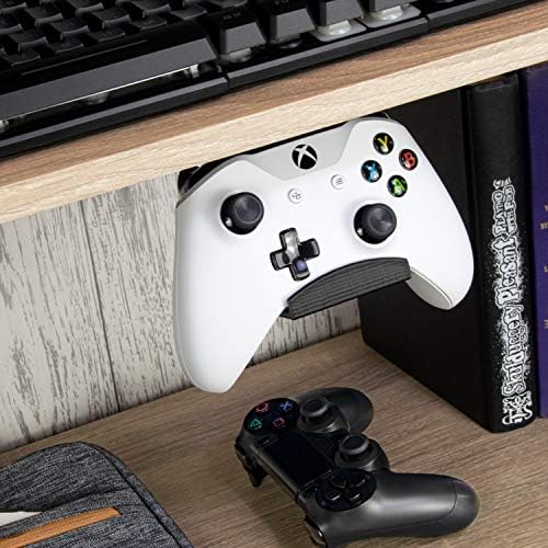 Геймпад под настолен притежател-закачалка за Xbox One, Switch, PS4, PC, Steam, Steelseries и повечето игрови контролери, Без винтове,