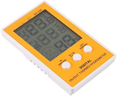 WSSBK Вътрешен Външен LCD Дигитален Термометър за Измерване на Влажност, Температура, Влагомер за Диагностика на метеорологични