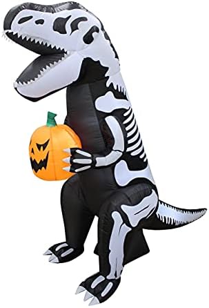 Комплект от две декорации за парти в чест на Хелоуин, включва гигантски анимационен в черна котка с височина 11 метра и в скелета
