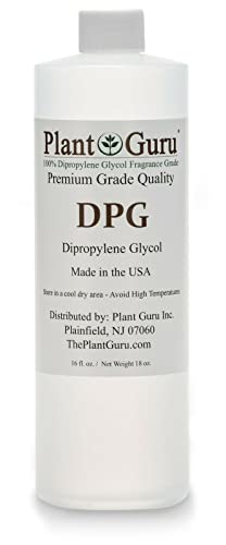 Дипропиленгликоль Plant Guru DPG 8 унция Масло-носител на ароматния клас - Отличен за производство на парфюми, парфюми и масла за