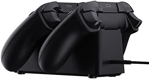 Зарядно устройство Sliq Gaming Pro Charger за Xbox One и контролер от серията X | S - Включва 2 акумулаторни батерии и 2 комплекта