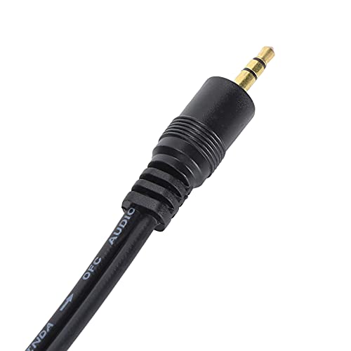 Бескислородный Меден кабел YSplitter с две гнезда XLR‑3,5 мм Кабел Y-Сплитер с конектор XLR-1/8 инча Подходящ за студийни или концертни