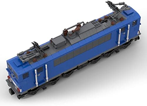 RuiyiF Немски влак на DB-155-Съобщение на Европейската Модел Влакове Комплект Строителни блокове