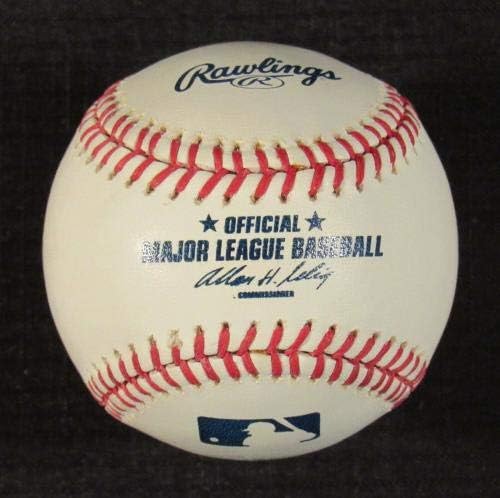 Рос Олендорф е Подписал Автограф Rawlings Baseball B105 - Бейзболни Топки с Автографи