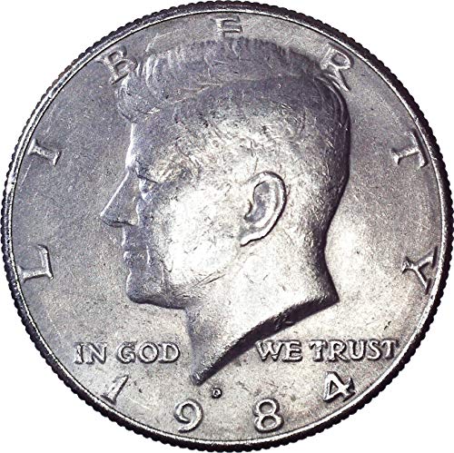 1984 Г. Кенеди Полдоллара 50 цента На Около необращенном формата на