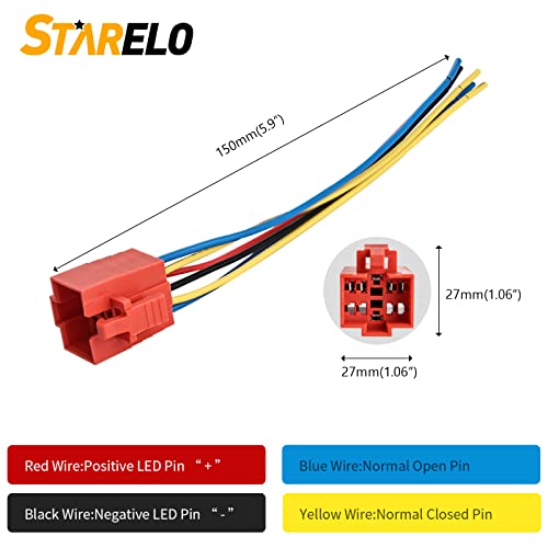 STARELO 10Amp 22 мм 7/8 Защелкивающийся бутон превключвател с марка захранване 12V 1NO 1NC SPDT ВКЛ./Изкл Водоустойчив корпус от