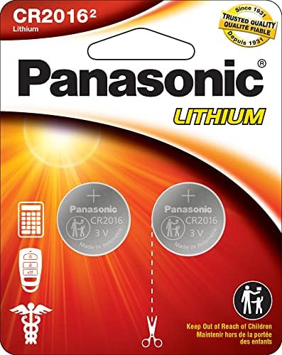 Литиеви батерии Panasonic CR2032 с дълъг срок на служба 3,0 Волта, устойчиви към въздействието на деца, 4 опаковки и литиеви батерии