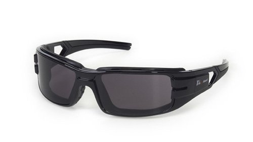 Защитни очила Liberty Ръкавица и Safety AMZ1772G/AF ProVizGard Trooper със сиви фарове за мъгла лещи в черна рамка (в комплект с