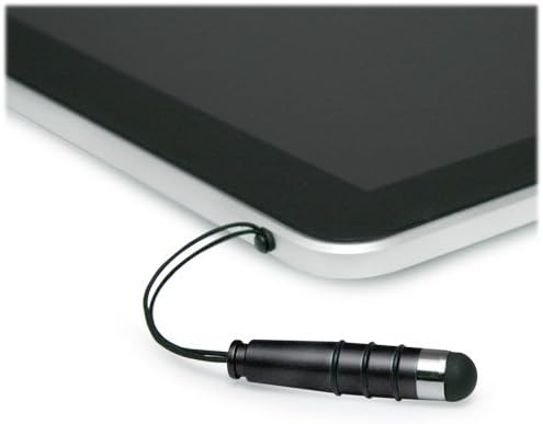 Стилус BoxWave е Съвместим с безжични слушалки Yealink WH66 (4 инча) (Стилус от BoxWave) - Мини капацитивен стилус с малък гумен