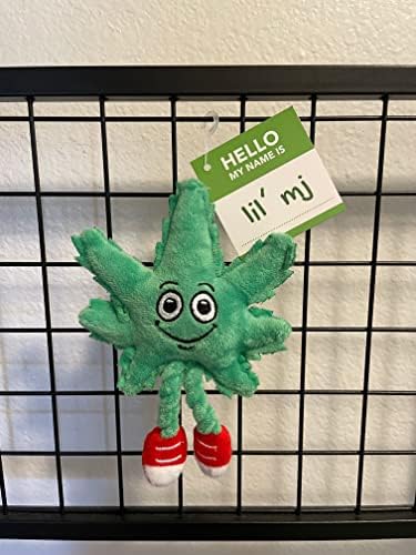 ЛАПА: 20 Lil' MJ The Weed Leaf 420 Играчка за Котки