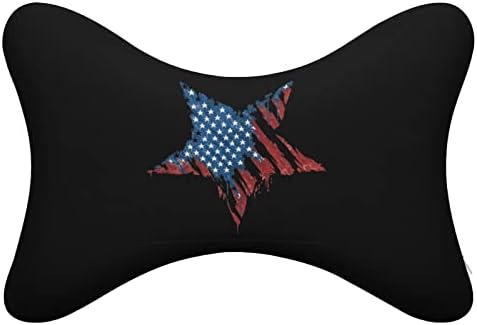 Американското Знаме е Ветеран от Виетнам Автомобилната въздушна Възглавница За врата 2 БР Дишаща Възглавница За главата с останалите Универсална Мека Подкрепа на